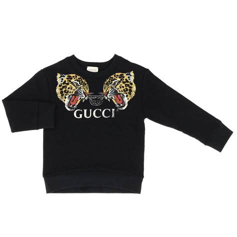 gucci maglia nera con scritte e doppia g|Maglieria da donna Gucci .